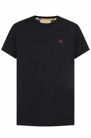 Logo-embroidered t-shirt, zdjęcie 1 Logo-embroidered t-shirt od Burberry